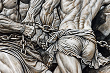 Liberation, by Tom Mallon - Prometheus Freed (detail)