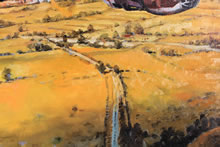 Copy of Robert Taylor's 'Apaches', Copy by Tom Mallon, Oil on Canvas, Detail of Ground Overview