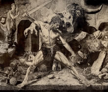 Deadend [Theseus Engages the Minotaur] by T.Mallon - The Underpainting